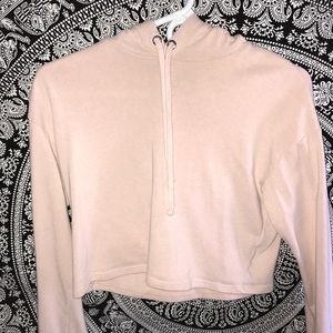 H&M divided cropped sweatshirt